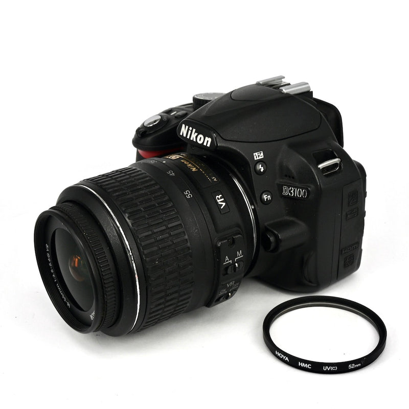 Used Nikon D3100 DSLR + 18-55mm VR Lens