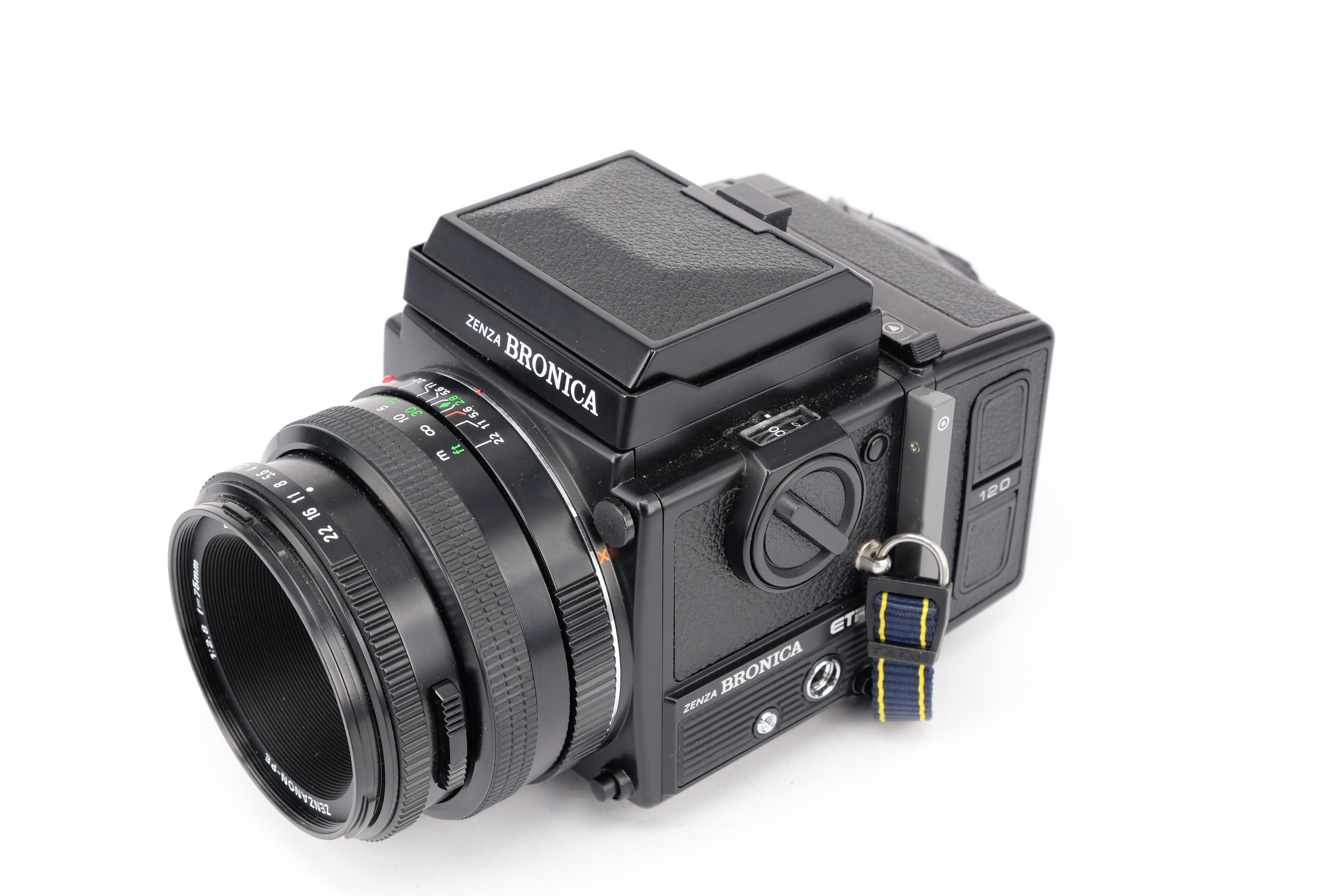 Used Bronica ETR-Si + 70mm f/2.8 120 Film Camera
