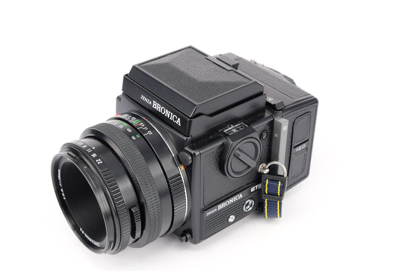 Used Bronica ETR-Si + 70mm f/2.8 120 Film Camera