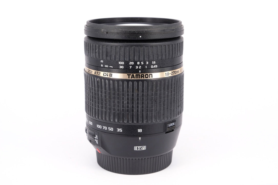 Used Tamron 18-270mm f/3.5-6.3 Di II VC Canon Fit Lens