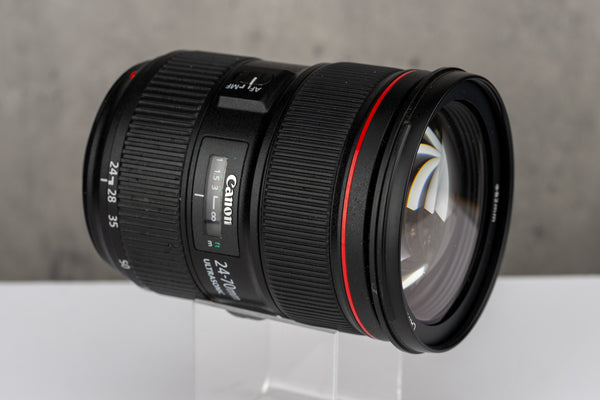 Used Canon EF 24-70mm f2.8L II USM Lens.