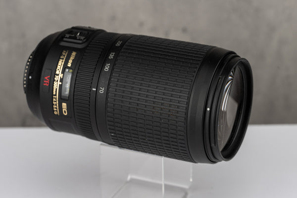 Used Nikon 70-300mm f4.5-5.6 G AF-S VR IF-ED Lens (3136)