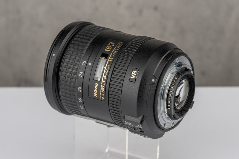 Used Nikon AF-S 18-200mm f3.5-5.6 G II DX ED VR Lens