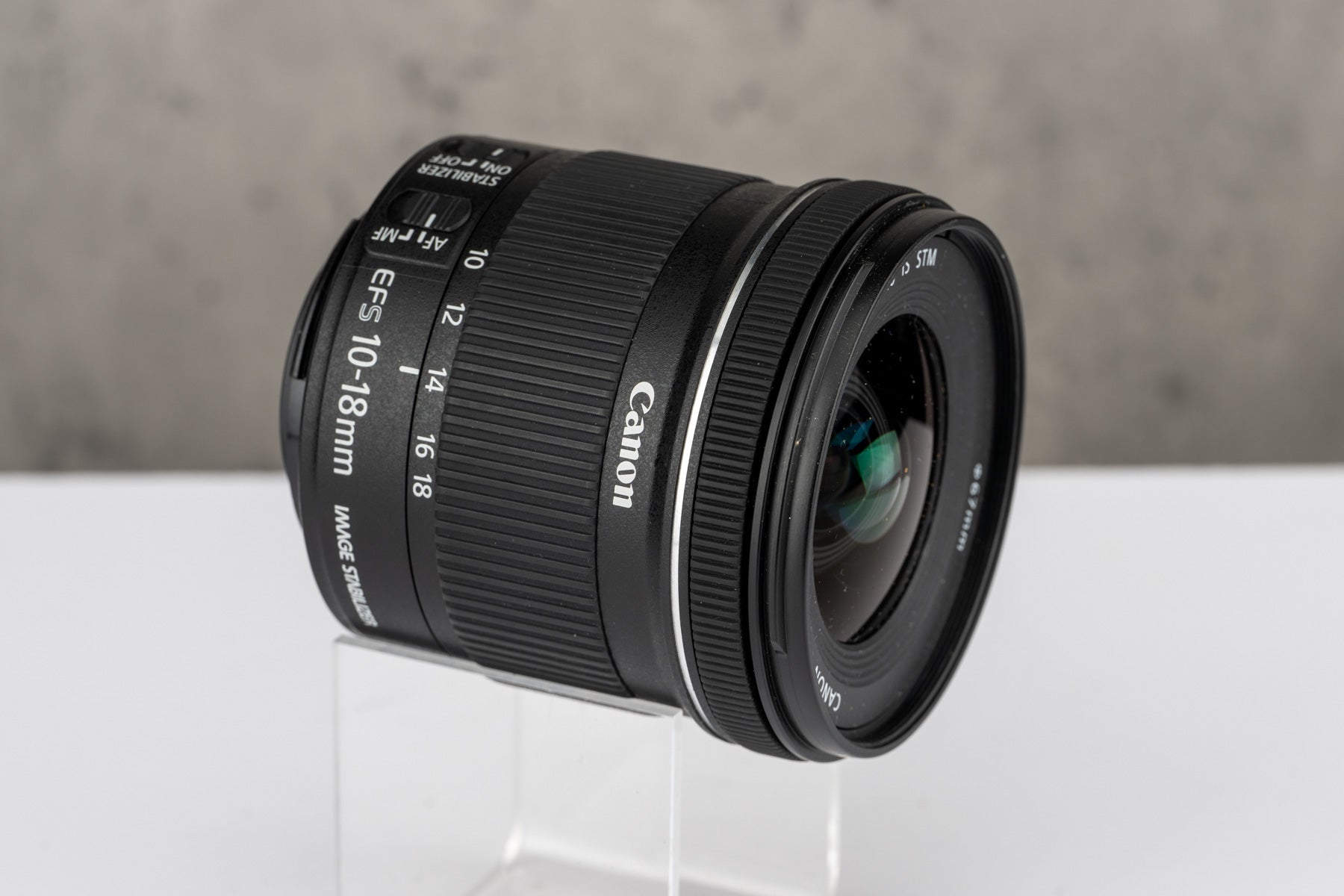 Used Canon EF-S 10-18mm f/4.5-5.6  IS STM Lens