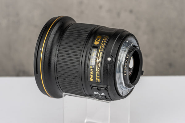 Used Nikon AF-S Nikkor 20mm 1:1.8G ED Lens