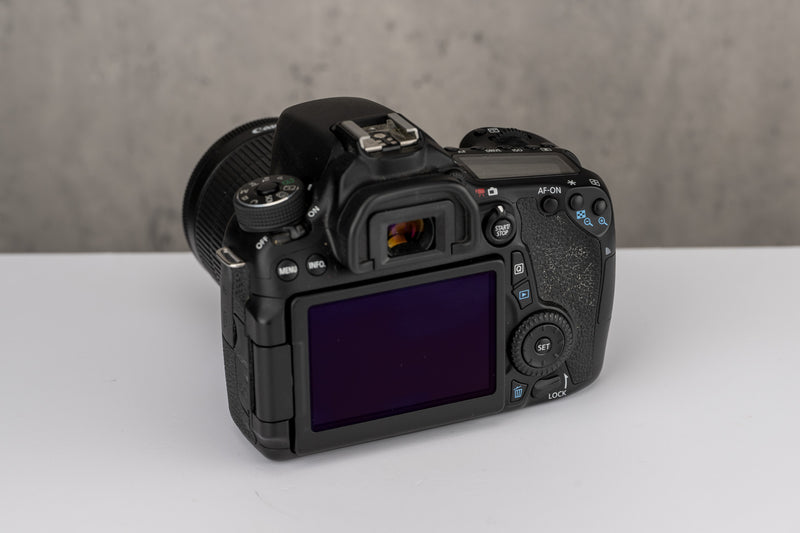 Used Canon EOS 70D & 18-55mm DSLR