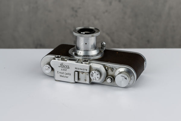 Used Leica II + 5cm Elmar Rangefinder Camera