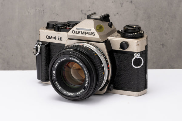 Olympus OM-4Ti グリップ付 UNUSED] Olympus Hand Grip for Olympus OM-2 SPOT OM-3 OM-4 Ti
