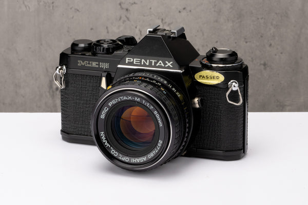 Used Pentax ME Super (Black) + 50mm f/1.7 35mm SLR Camera