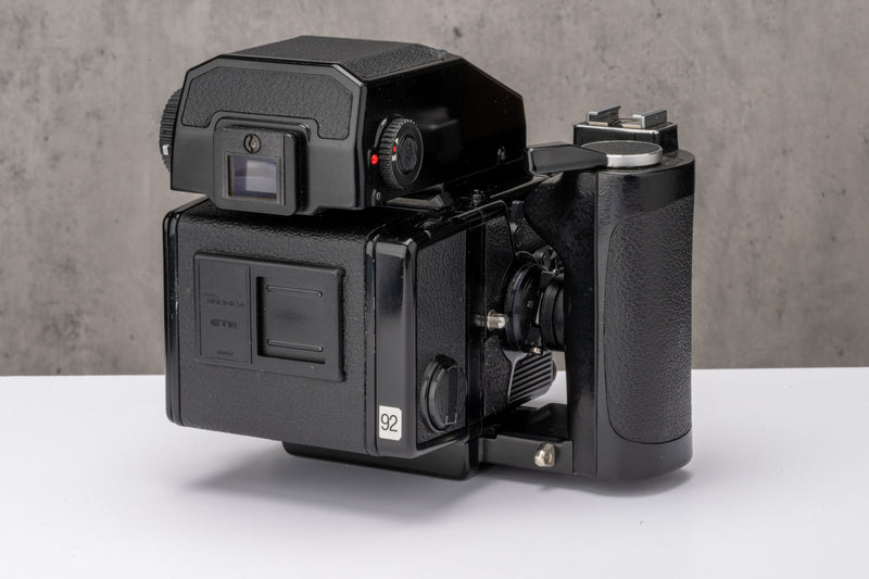 Bronica ETRSi w/ 75mm f/2.8 Eii, 120 Back, AE-ii Prism, Speed Grip E