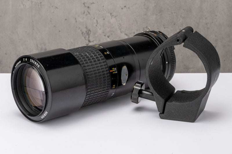 Nikon AiS 200mm f/4 Micro-Nikkor