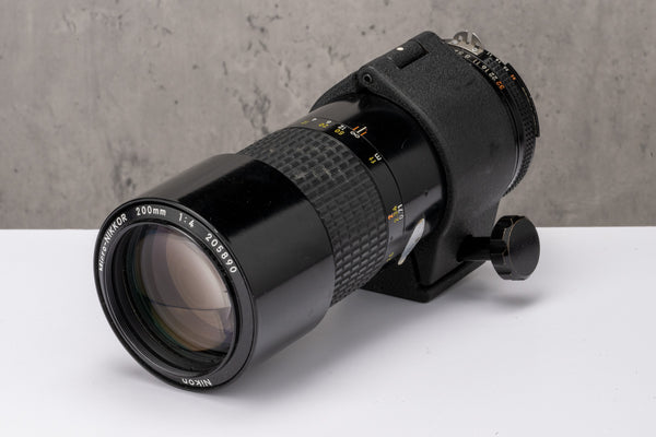 Nikon AiS 200mm f/4 Micro-Nikkor