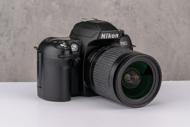 Used Nikon F80 + 28-100mm f3.5-5.6G 35mm SLR Camera