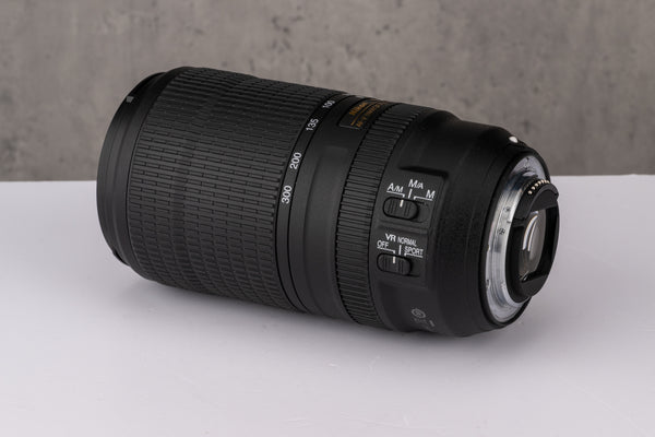 Used Nikon AF-P 70-300mm f/4.5-5.6E ED VR