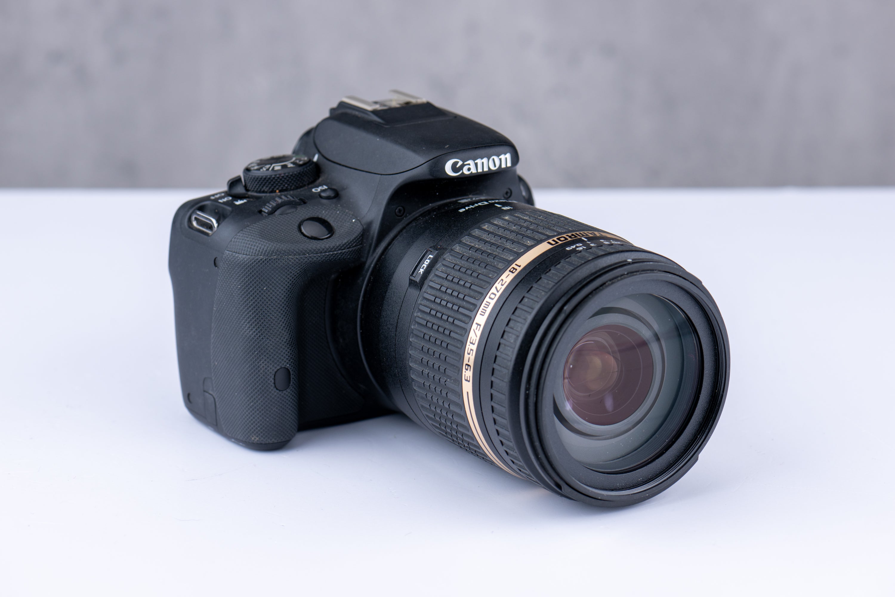 Used Canon EOS 100D +  Tamron 18-270mm SLR Kit