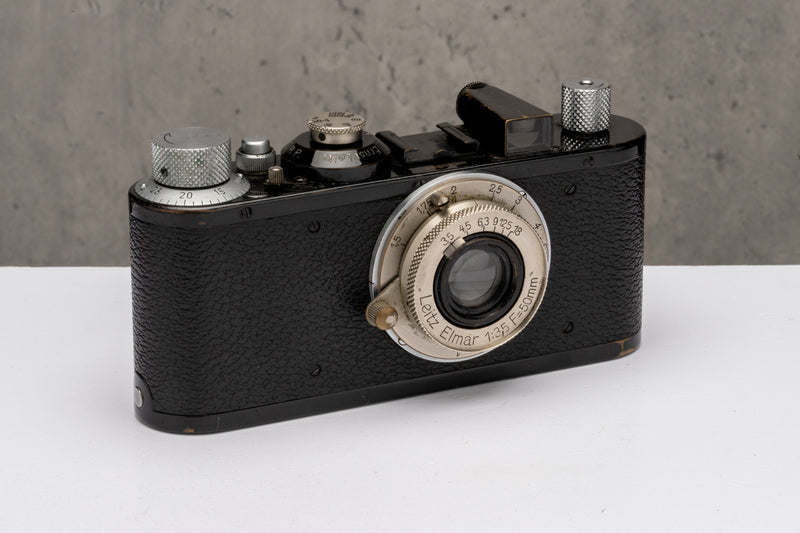 Leica I Mod A Converted to Ic w/ 50mm f/3.5 Elmar "Optiker Koch Zurich"