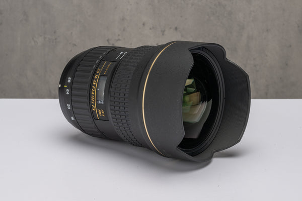 Used Tokina AT-X Pro 16-28mm f/2.8 (IF) FX Nikon Fit Lens