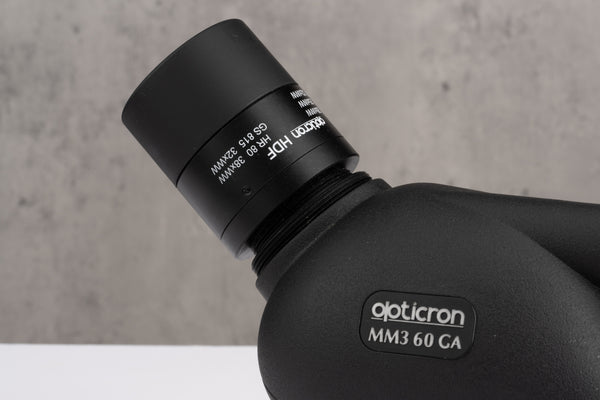 Used Opticron MM3 60 GA w/ HDF 21x Eyepiece