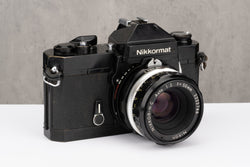 Nikkormat FT2 Black w/ 50mm f/2 Nikkor-H.C