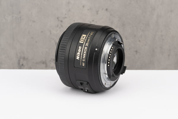 Used Nikon AF-S 35mm f/1.8 G DX Lens