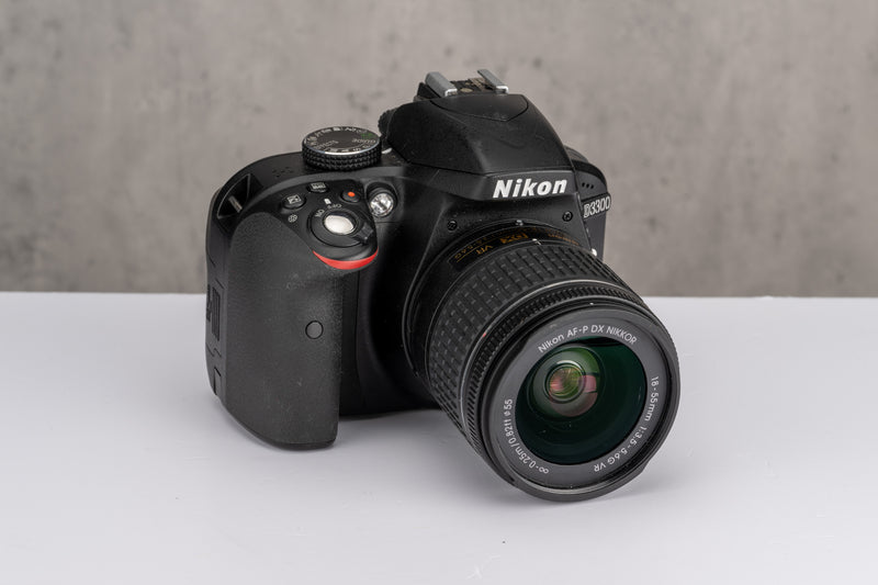 Used Nikon D3300 + AF-P 18-55mm VR Digital SLR Camera (333299)