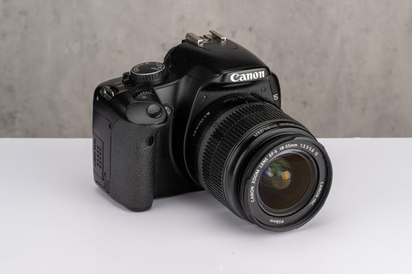 Used Canon  Rebal XSI + EF-S 18-55mm IS Digital SLR Camera