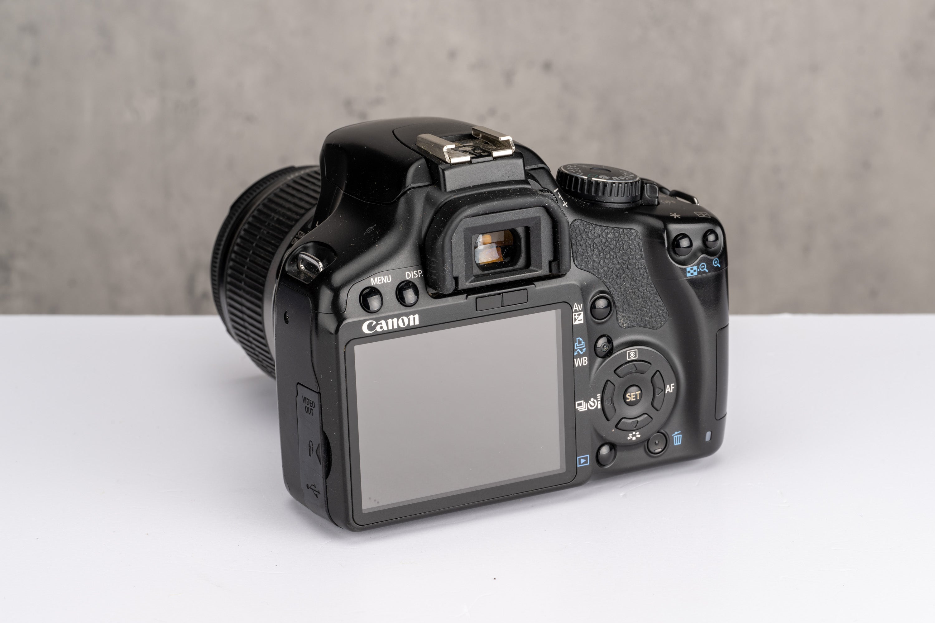 Used Canon Rebel XSI + EF-S 18-55mm IS Digital SLR Camera