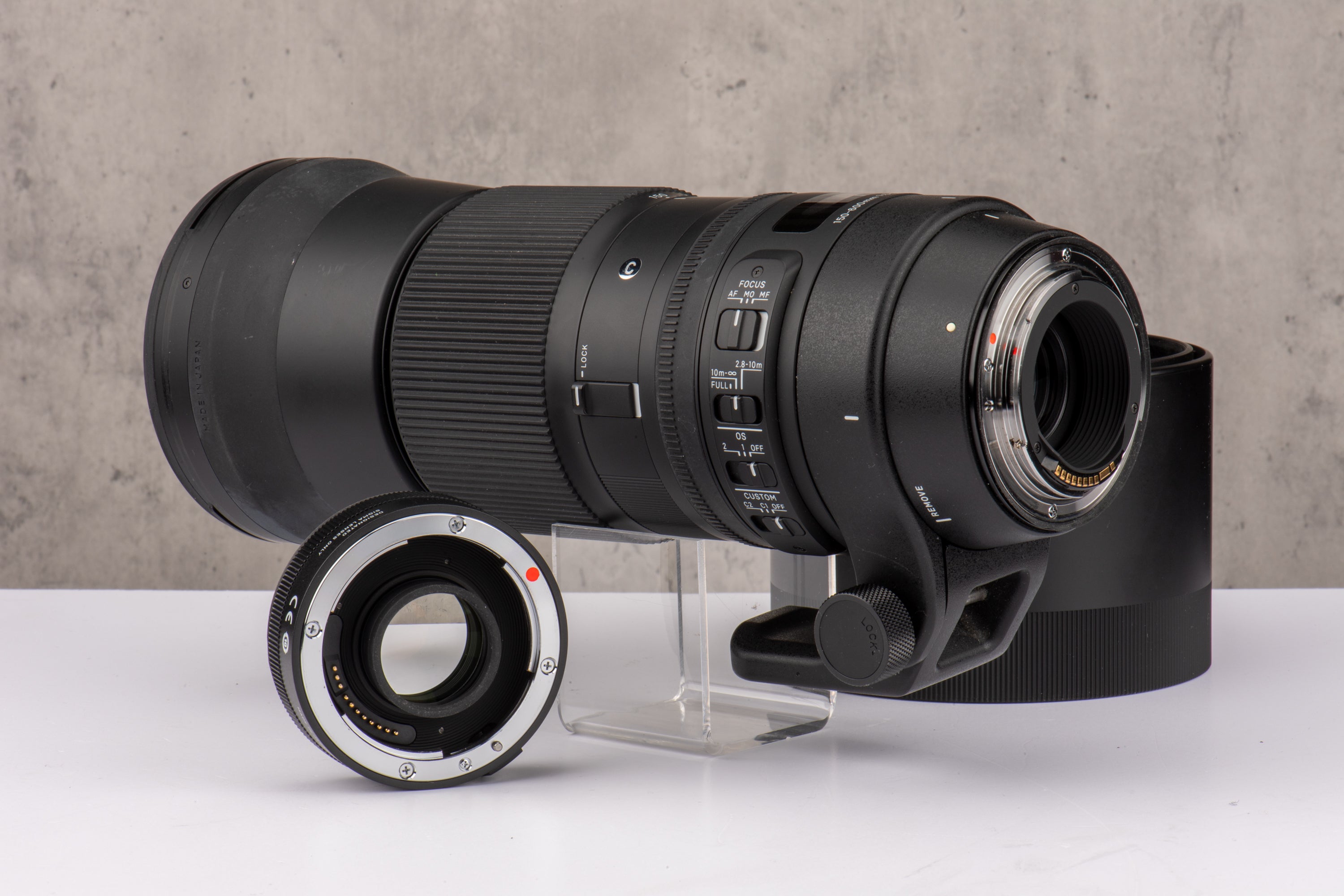 Used Canon EF fit Sigma 150-600mm f/5-6.3 C w/ 1.4x Teleconverter