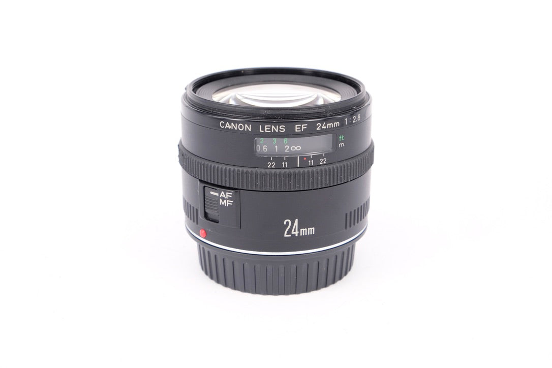 Used Canon EF 24mm f/2.8 Lens