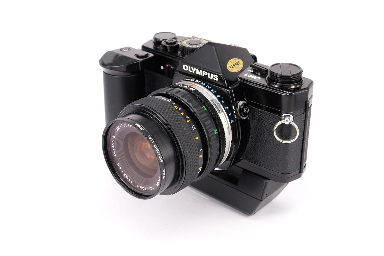 Used Olympus OM-1 (Black) + 35-70mm 35mm SLR