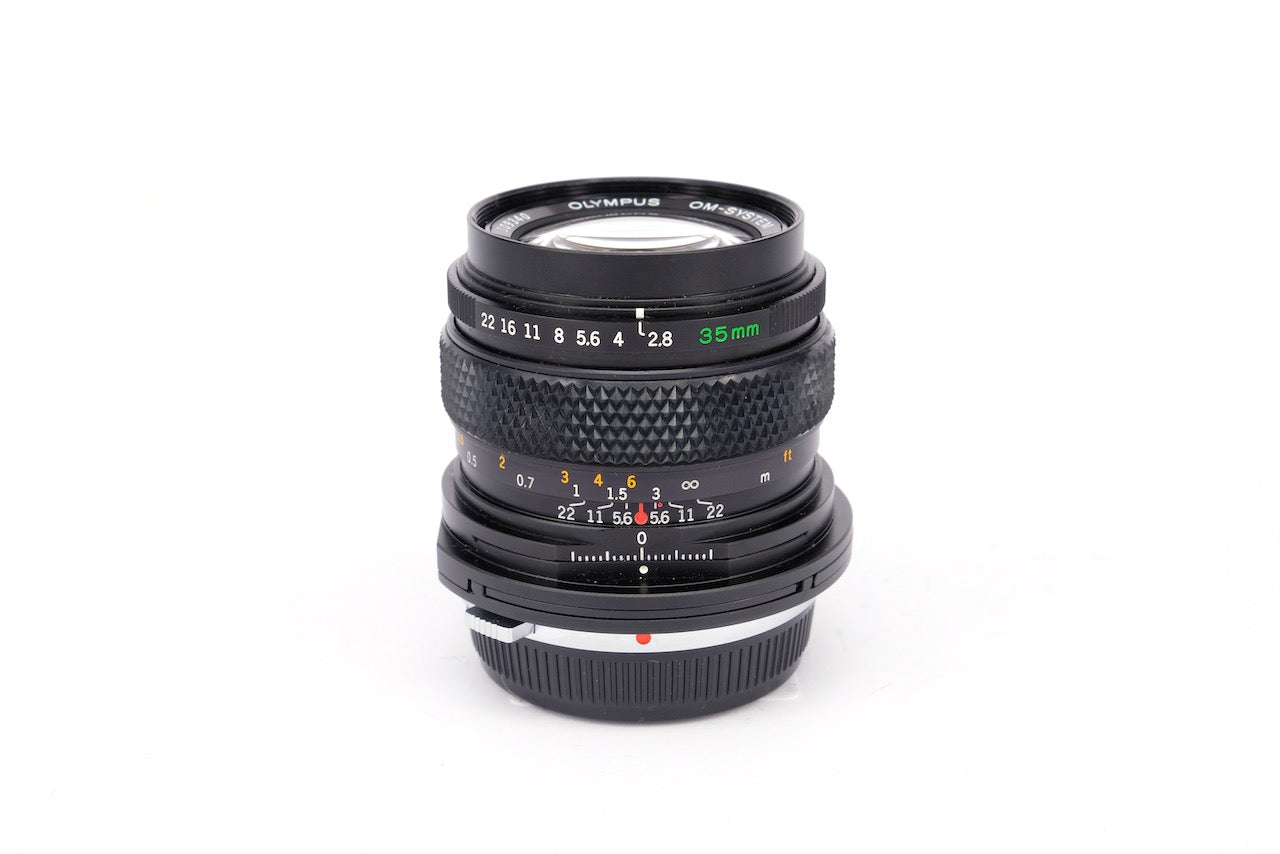 Used Olympus OM Zuiko 35mm f/2.8 Shift Lens