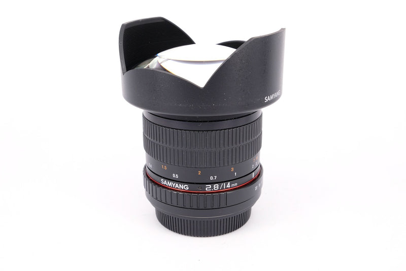 Used Samyang 14mm f/2.8 AS IF UMC Canon Fit Lens
