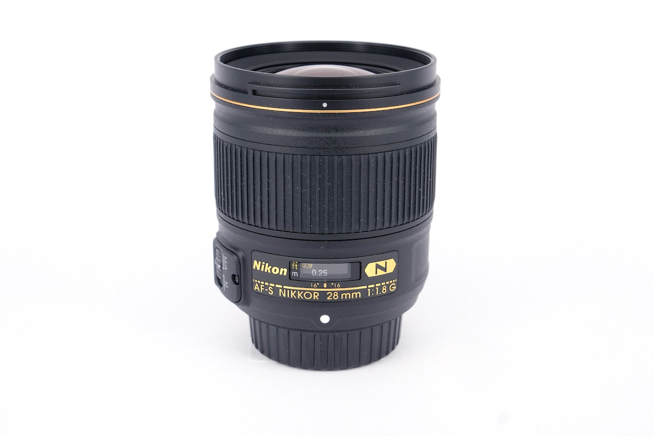 Used Nikon AF-S 28mm f/1.8 G Lens