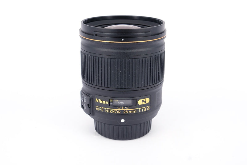 Used Nikon AF-S 28mm f/1.8 G Lens