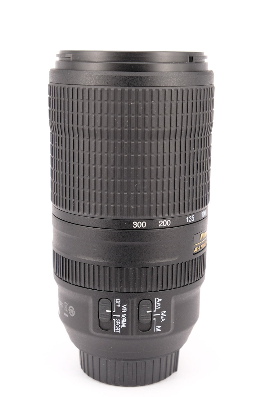 Used Nikon AF-P 70-300mm f4.5-5.6E ED VR Lens