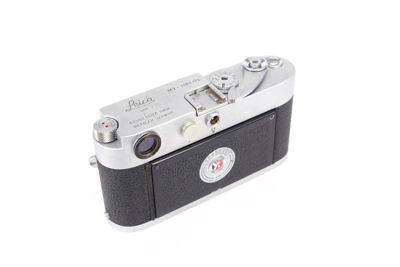 Used Leica M3 Chrome Single Stroke 35mm Rangefinder Body + Meter