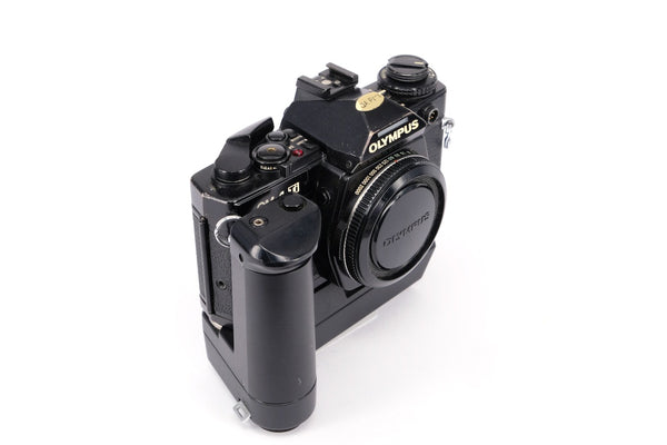 Used Olympus OM-4 Ti 35mm SLR Camera Body + Winder
