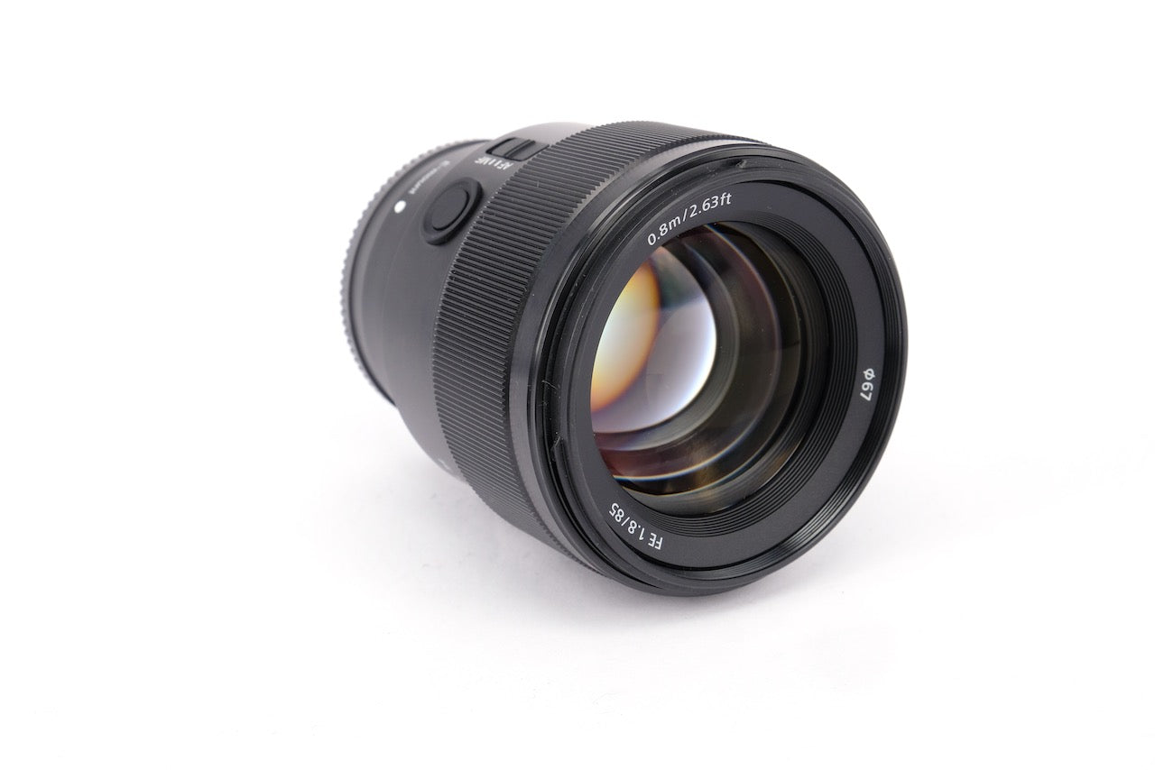 Used Sony FE 85mm f/1.8 Lens