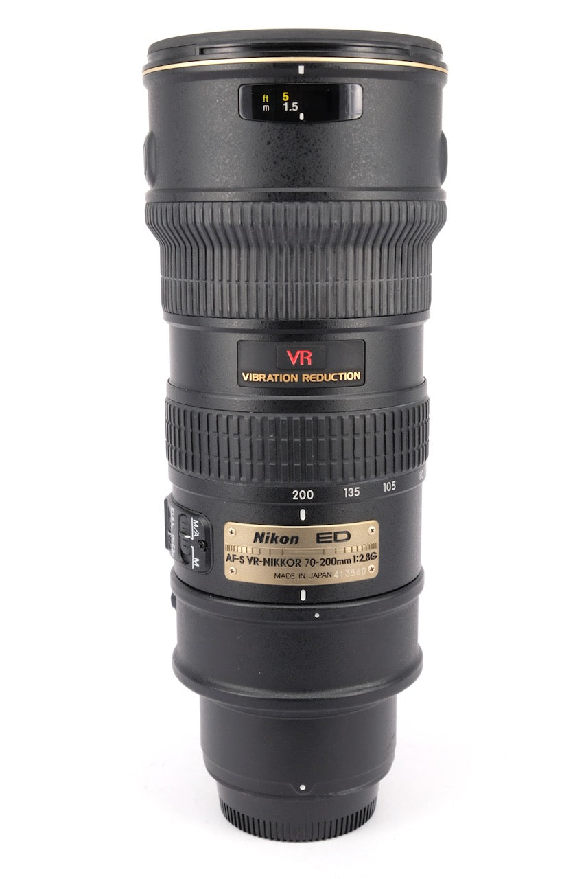 Used NIkon AF-S 70-200mm f/2.8G ED VR Lens