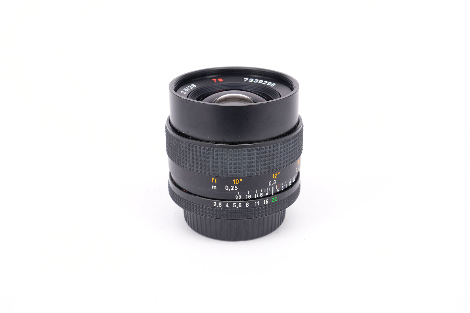 Used Carl Zeiss Distagon 28mm f/2.8 C/Y Fit Lens