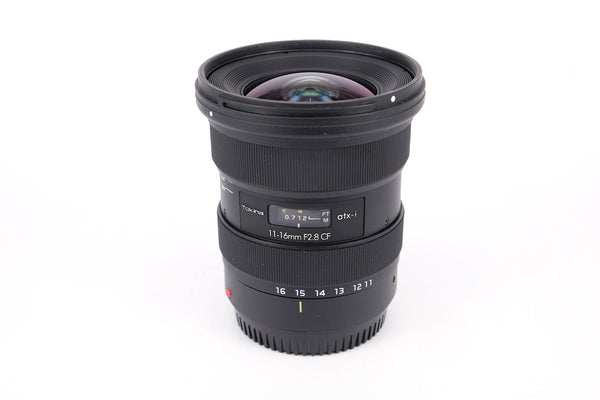 Used Tokina atx-i 11-16mm f/2.8 CF Canon Fit Lens