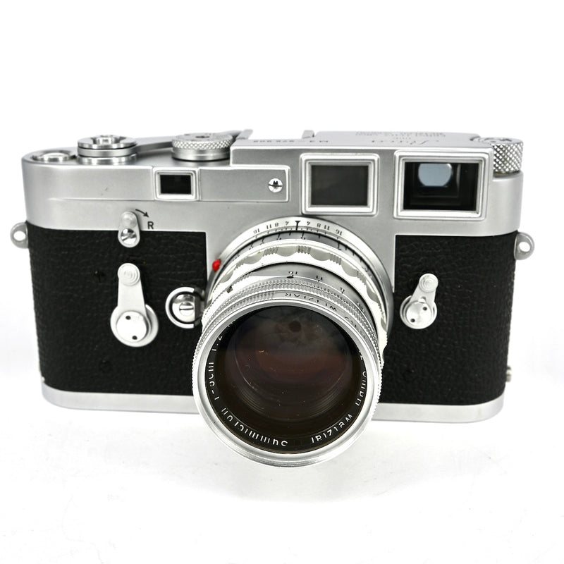 Used Leica M3 Single Stroke 35mm + Summicron 5cm f2 Rangefinder Camera