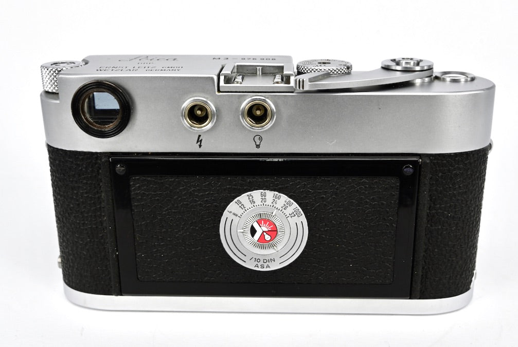 Used Leica M3 Single Stroke 35mm + Summicron 5cm f2 Rangefinder Camera