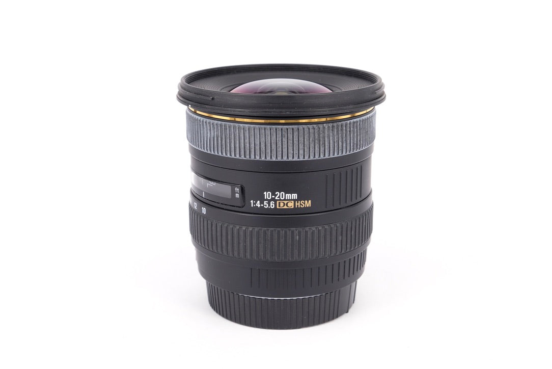 Used Sigma 10-20mm f/4-5.6 DC HSM Canon Fit Lens