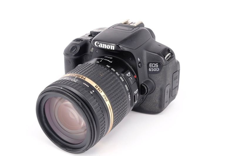 Used Canon EOS 650D + Tamron 18-270mm DSLR