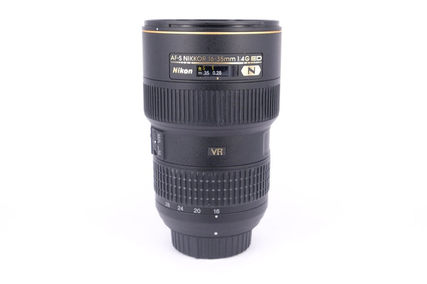 Used Nikon 16-35mm f/4G AF-S ED VR Lens