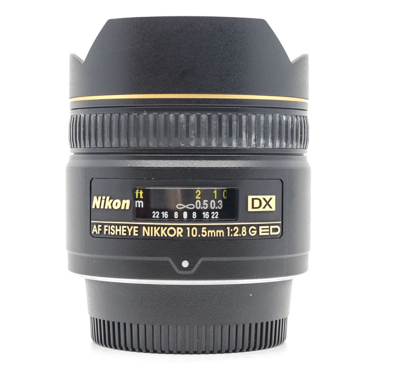 Nikon AF Nikkor DX 10.5mm f/2.8G ED Fisheye LENS
