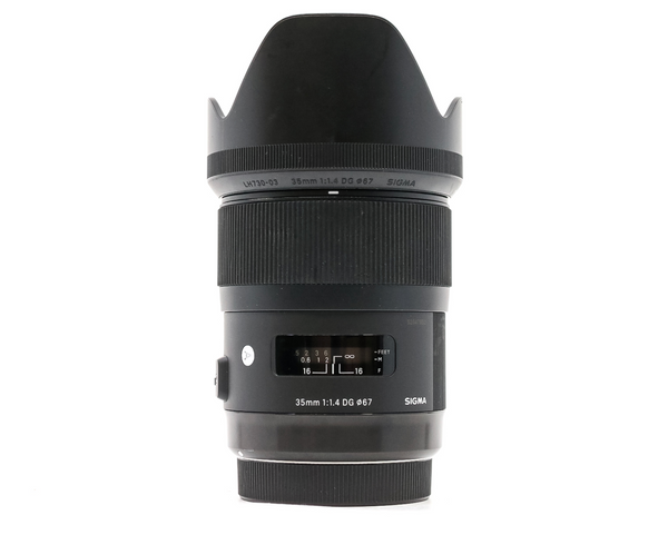 Used Sigma 35mm f/1.4 DG Art Lens - Canon EF Fit
