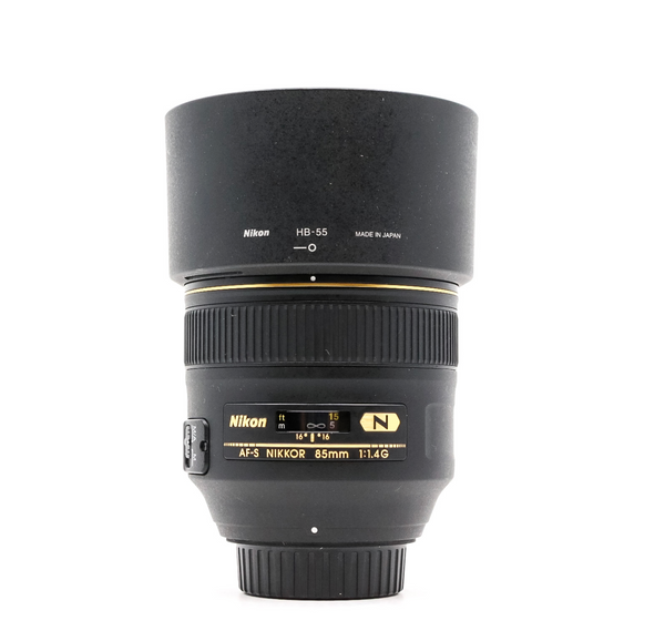 Used Nikon AF-S Nikkor 85mm f/1.4G Lens