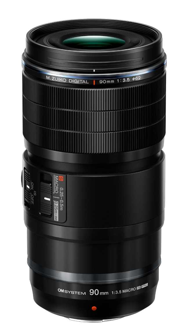 Used OM System M.Zuiko Digital ED 90mm f/3.5 Macro IS PRO